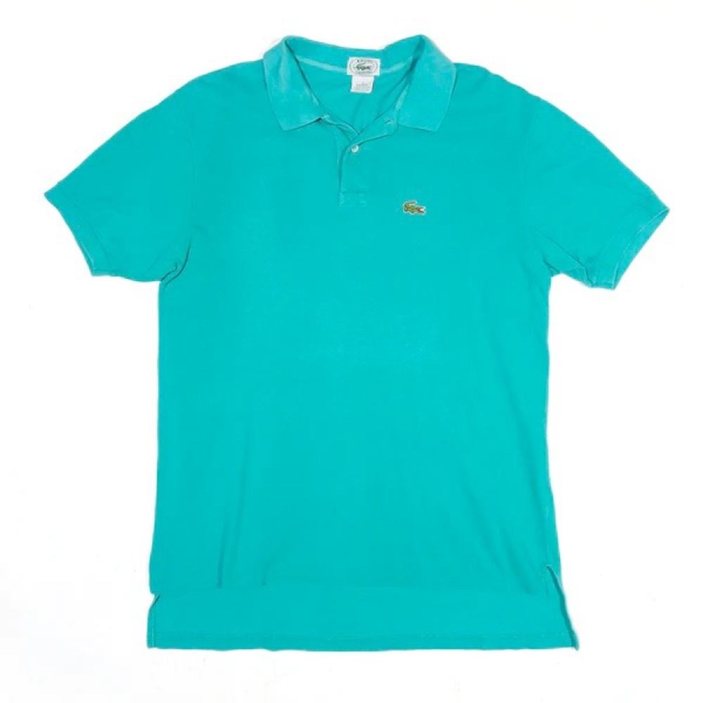Lacoste Men’s Turquoise Short Sleeve Polo